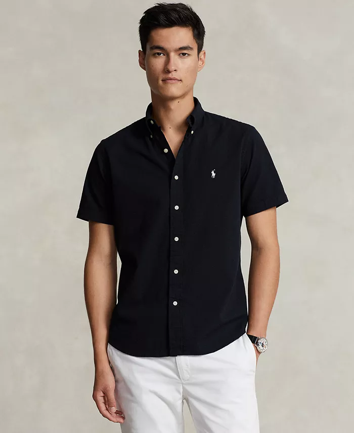 Мужская классическая рубашка RL Prepster из ткани в полоску Polo Ralph Lauren, черный
Мужская классическая рубашка RL Prepster из ткани в полоску Polo Ralph Lauren, черный