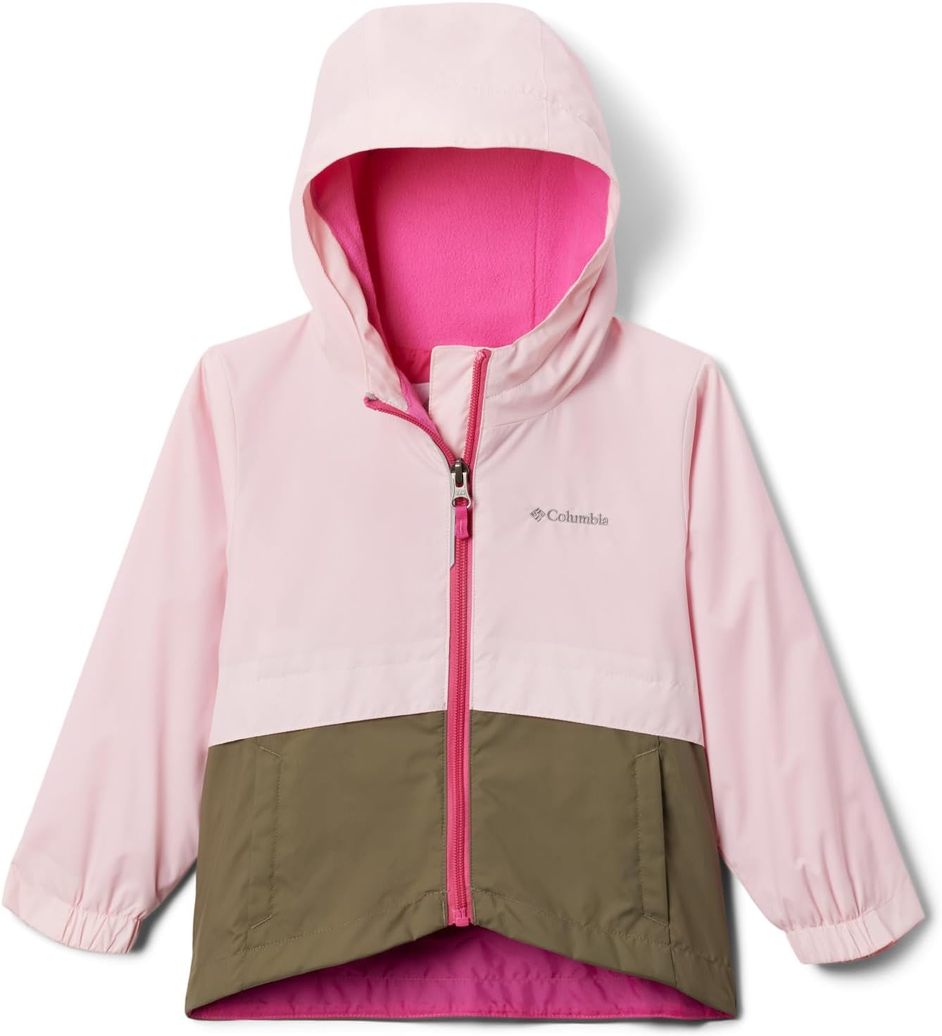 Columbia детская куртка Rain-zilla II, Satin Pink/Stone Green
Columbia детская куртка Rain-zilla II, Satin Pink/Stone Green