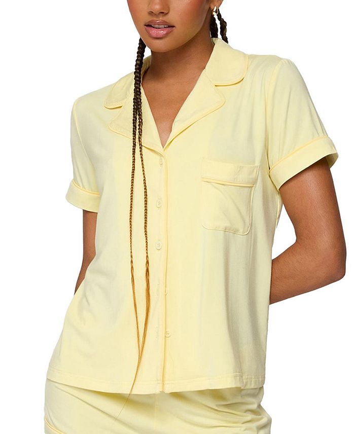 Рубашка Tezlie на пуговицах Edikted, желтый
Рубашка Tezlie на пуговицах Edikted, желтый