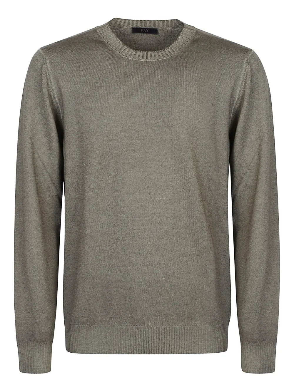 Шерстяной свитер с круглым вырезом Fay, зеленый
Шерстяной свитер с круглым вырезом Fay, зеленый