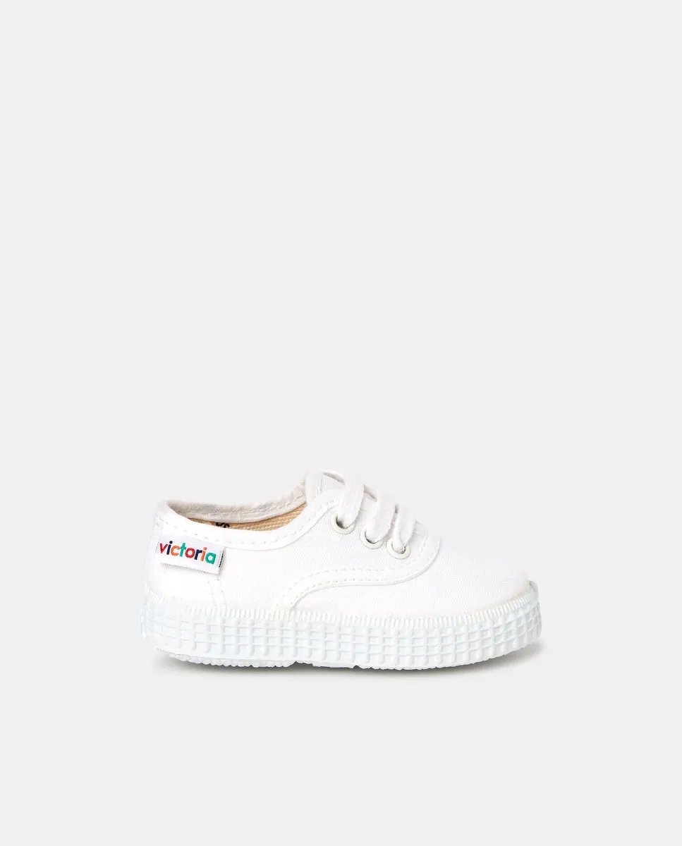 Детские розовые низкие кеды из парусины с логотипом и шнуровкой Victoria, белый
Детские розовые низкие кеды из парусины с логотипом и шнуровкой Victoria, белый