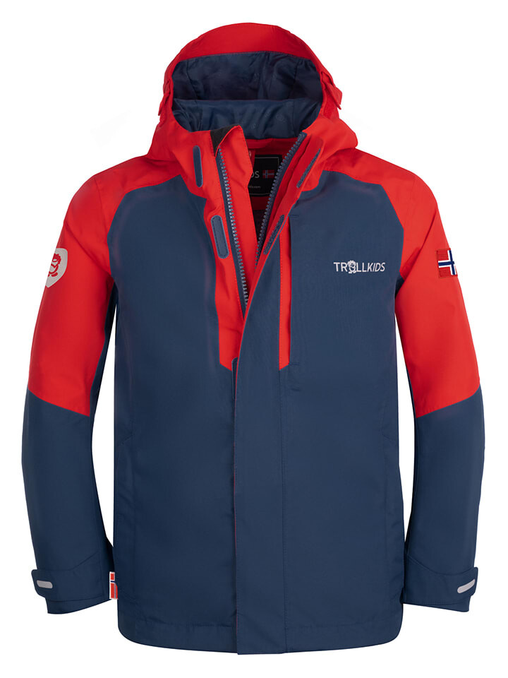 Дождевик Trollkids Regenjacke Skaland, темно-синий
Дождевик Trollkids Regenjacke Skaland, темно-синий