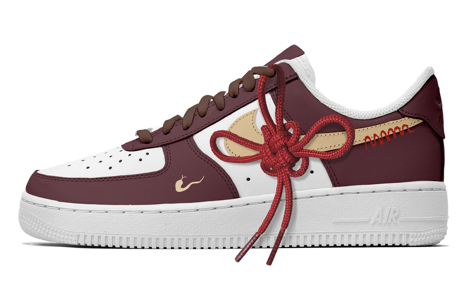 Nike Air Force 1 Golden Snake Order Leather, устойчивые к истиранию и скольжению, низкие кроссовки для скейтбординга, цвет Gold Red, Unisex
Nike Air Force 1 Golden Snake Order Leather, устойчивые к истиранию и скольжению, низкие кроссовки для скейтбординга, цвет Gold Red, Unisex