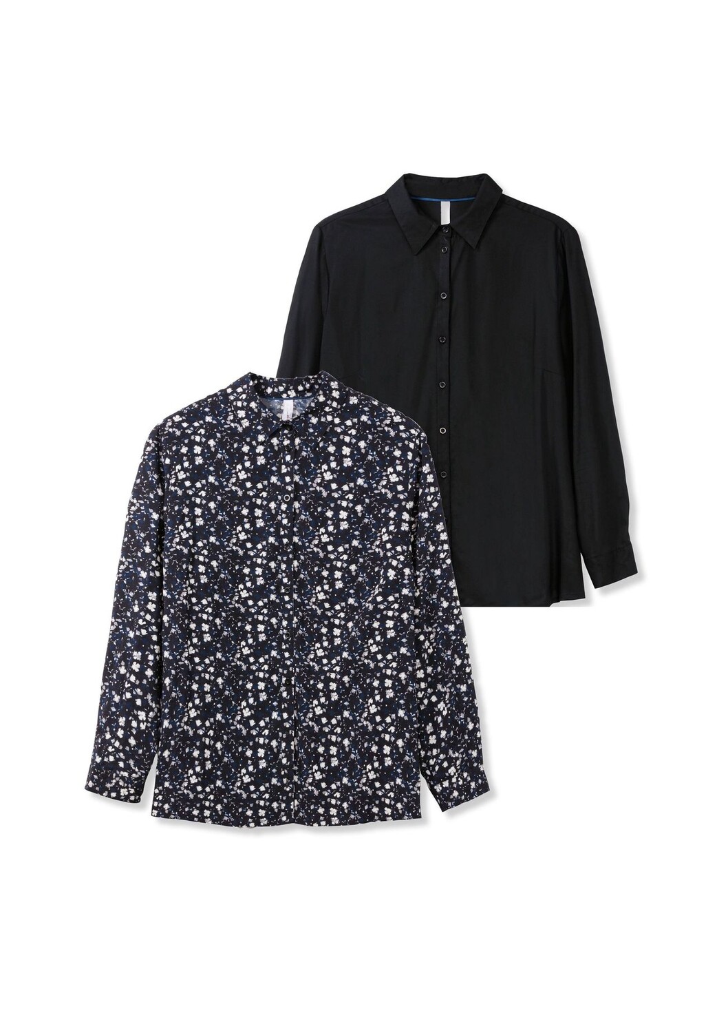 Двойная упаковка блузок в двойной упаковке, однотонных и с рисунком Sheego, цвет Schwarz+schwarz Bedruckt
Двойная упаковка блузок в двойной упаковке, однотонных и с рисунком Sheego, цвет Schwarz+schwarz Bedruckt