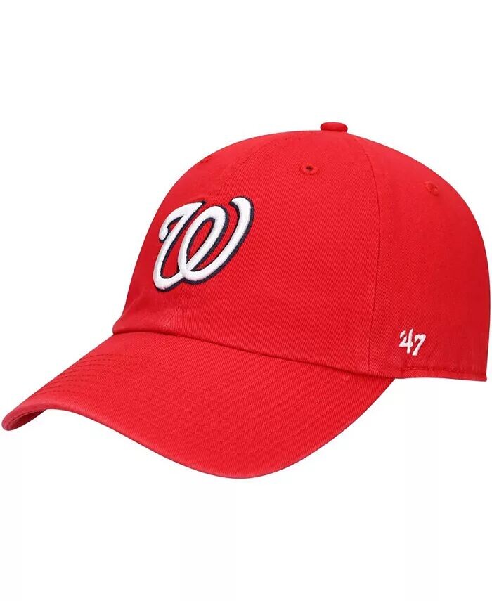 Мужская красная регулируемая шляпа Washington Nationals Heritage Clean Up '47 Brand
Мужская красная регулируемая шляпа Washington Nationals Heritage Clean Up '47 Brand