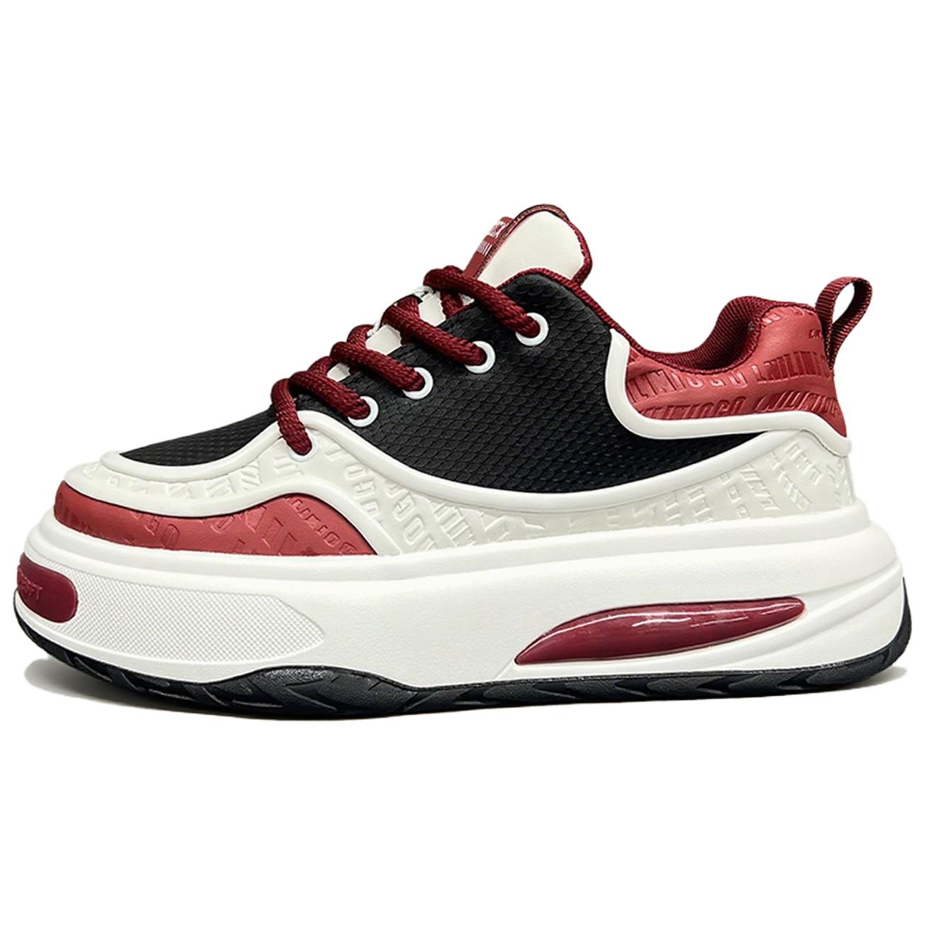 Износостойкие дышащие низкие мужские кроссовки для скейтбординга ZUOSAISI, White Red
Износостойкие дышащие низкие мужские кроссовки для скейтбординга ZUOSAISI, White Red