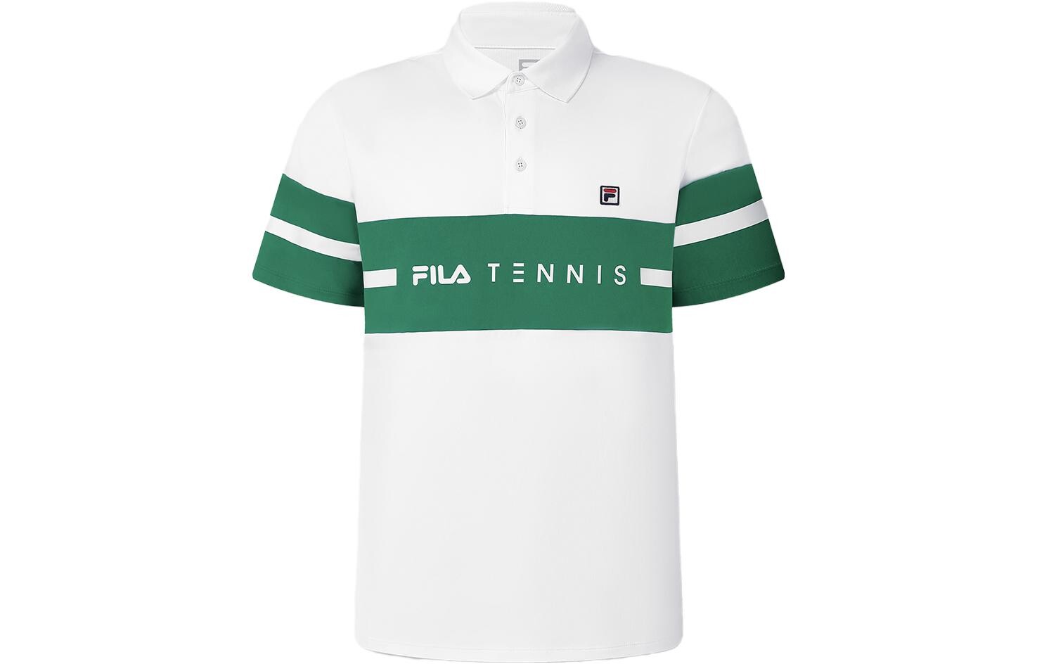 Рубашка поло мужская белая Fila, белый 
Рубашка поло мужская белая Fila, белый