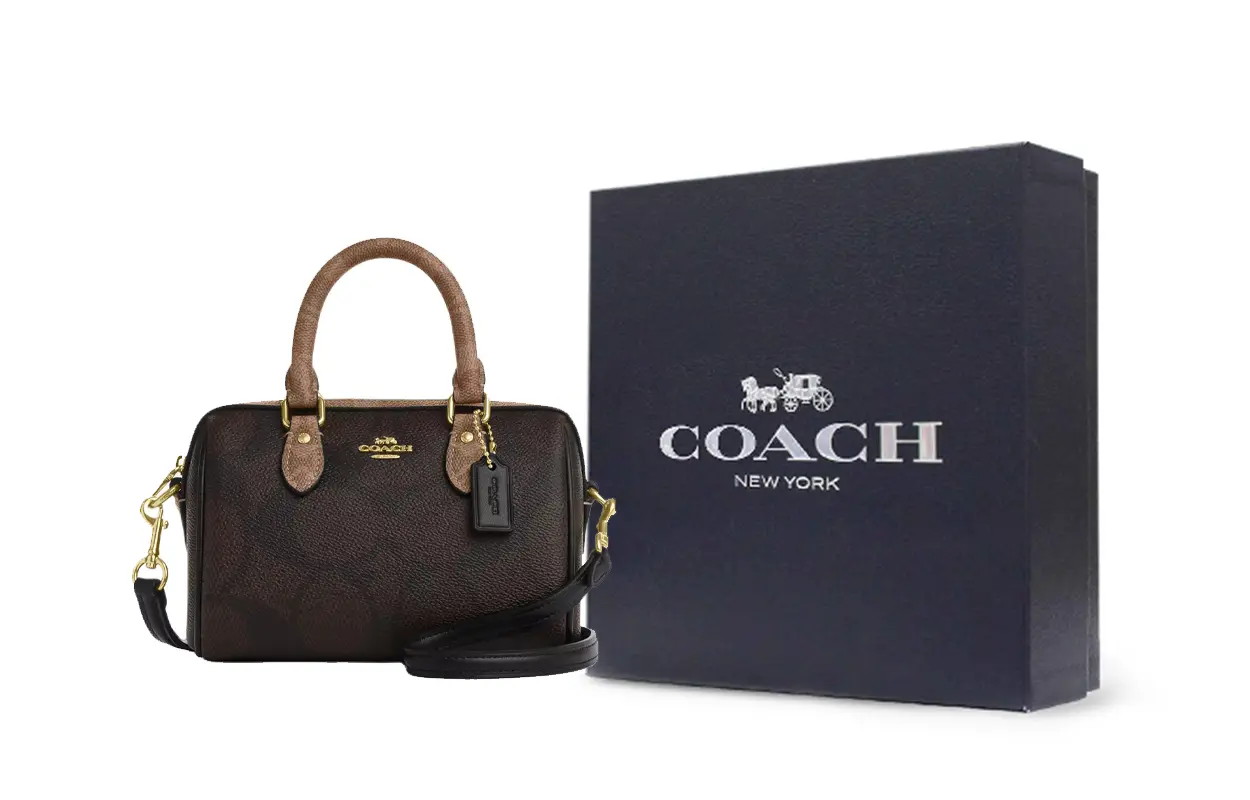 COACH Кожаная сумка через плечо Роуэн
COACH Кожаная сумка через плечо Роуэн