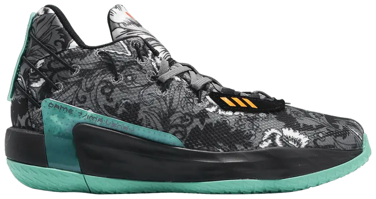 Кроссовки adidas Dame 7 GCA 'Floral', черный
Кроссовки adidas Dame 7 GCA 'Floral', черный