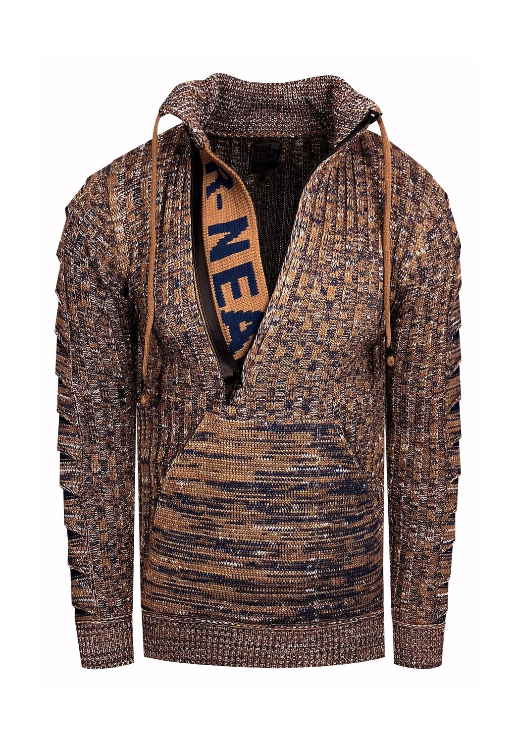 Вязаный свитер со стильным вырезом RUSTY NEAL, коричневый
Вязаный свитер со стильным вырезом RUSTY NEAL, коричневый