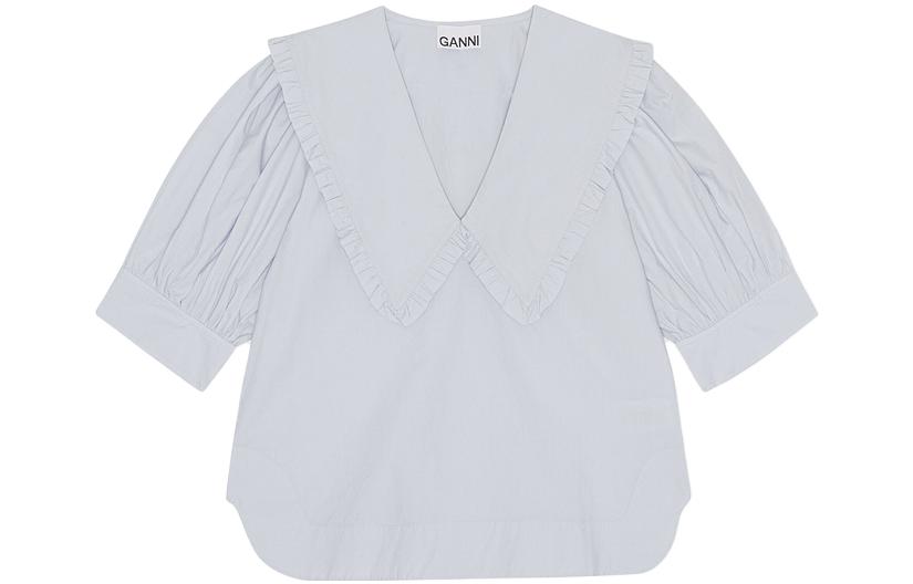 V Neck Blouse GANNI, Heather
V Neck Blouse GANNI, Heather