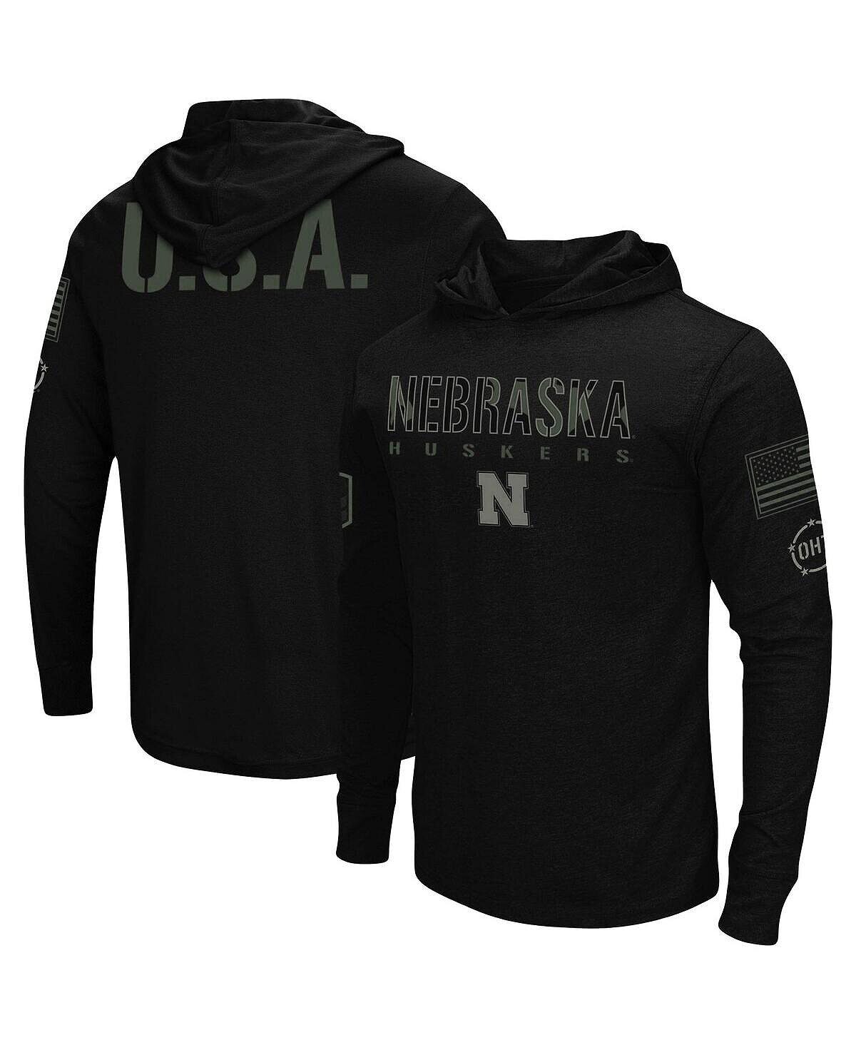 Мужская черная футболка с длинным рукавом и худи в стиле милитари Nebraska Huskers OHT Colosseum, Черный, Мужская черная футболка с длинным рукавом и худи в стиле милитари Nebraska Huskers OHT Colosseum
Мужская черная футболка с длинным рукавом и худи в стиле милитари Nebraska Huskers OHT Colosseum, Черный, Мужская черная футболка с длинным рукавом и худи в стиле милитари Nebraska Huskers OHT Colosseum