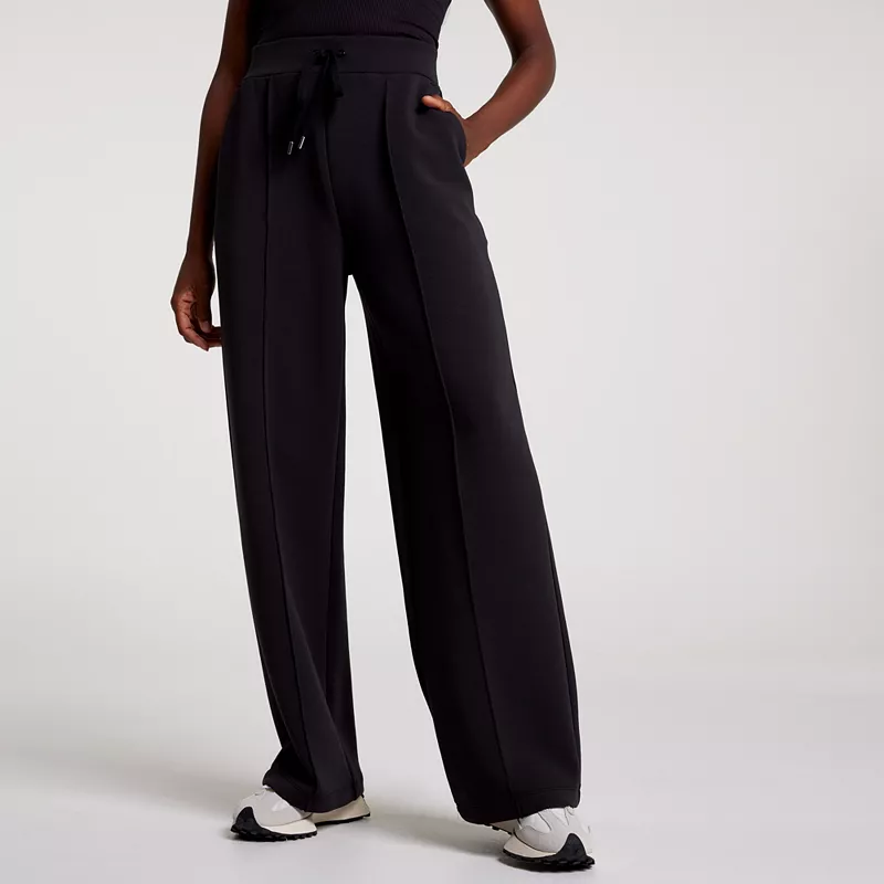 CALIA Женские мягкие широкие брюки с аквалангом, черный
CALIA Женские мягкие широкие брюки с аквалангом, черный