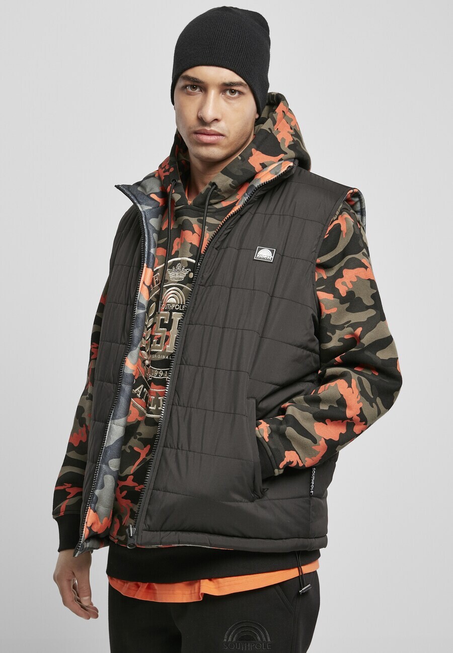 Жилет SOUTHPOLE Vest Reversible, серый
Жилет SOUTHPOLE Vest Reversible, серый