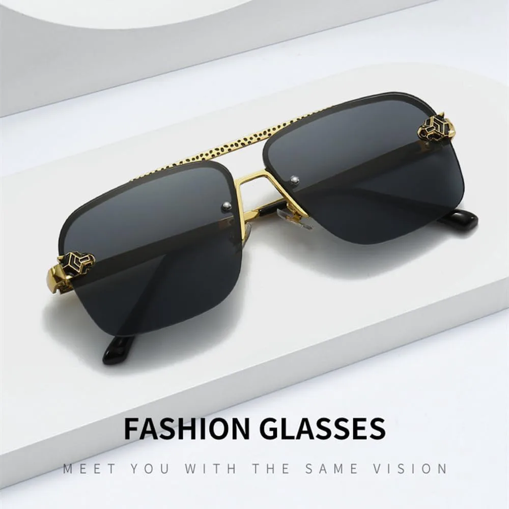 Мужские солнцезащитные очки без оправы, роскошные, большие, в стиле ретро, солнцезащитные очки для мужчин, защита от ультрафиолета UV400, SUN1212 Generic, C5blue
Мужские солнцезащитные очки без оправы, роскошные, большие, в стиле ретро, солнцезащитные очки для мужчин, защита от ультрафиолета UV400, SUN1212 Generic, C5blue