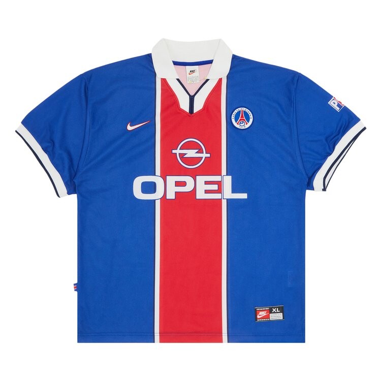 Джерси Paris Saint-Germain Vintage Paris Saint-Germain Home Stadium 'Blue', синий 
Джерси Paris Saint-Germain Vintage Paris Saint-Germain Home Stadium 'Blue', синий