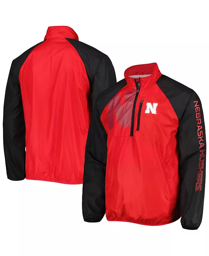 Мужская красно-черная толстовка Nebraska Huskers Point Guard с регланными рукавами и полузастежкой-молнией G-III Sports by Carl Banks
Мужская красно-черная толстовка Nebraska Huskers Point Guard с регланными рукавами и полузастежкой-молнией G-III Sports by Carl Banks