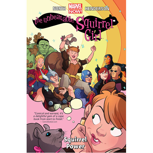 Книга The Unbeatable Squirrel Girl – Volume 1: Squirrel Power (Paperback)
Книга The Unbeatable Squirrel Girl – Volume 1: Squirrel Power (Paperback)
