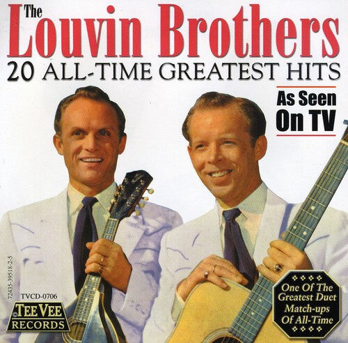 CD диск Louvin Brothers: 20 All-Time Greatest Hits
CD диск Louvin Brothers: 20 All-Time Greatest Hits