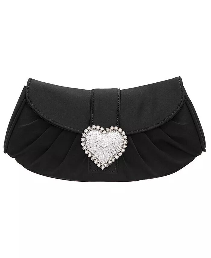 Сумочка-клатч с кристаллическим сердцем Nina, красный
Сумочка-клатч с кристаллическим сердцем Nina, красный