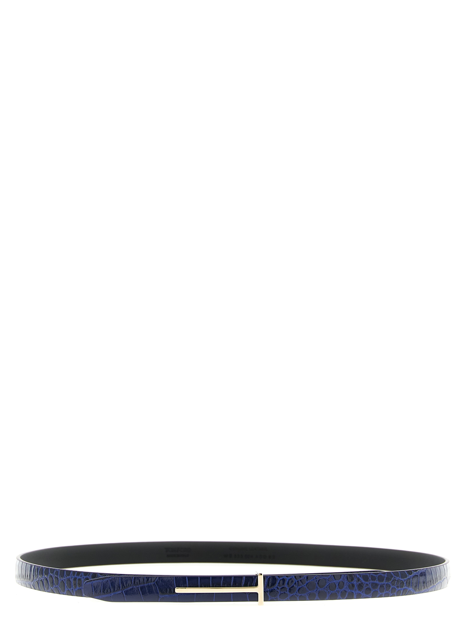 Ремень из крокодиловой кожи TOM FORD, синий
Ремень из крокодиловой кожи TOM FORD, синий