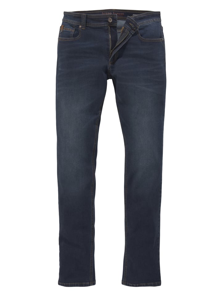 Джинсы Slim Fit темно-синего цвета Bruno Banani
Джинсы Slim Fit темно-синего цвета Bruno Banani