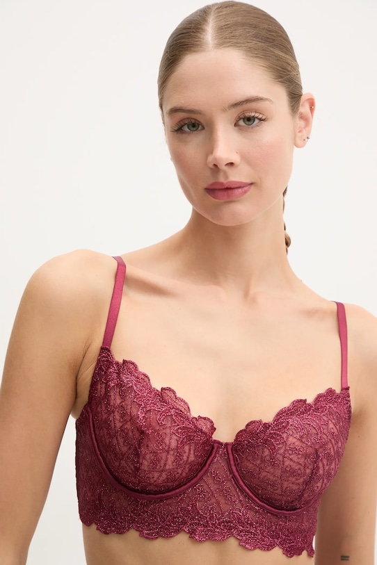 Бюстгальтер Ebby Guess, бордовый
Бюстгальтер Ebby Guess, бордовый