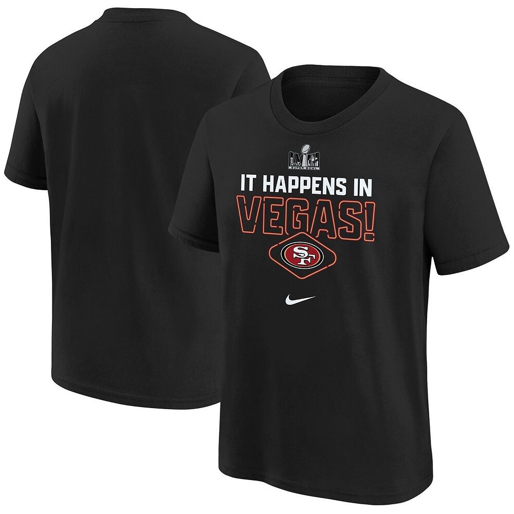 Черная молодежная футболка с логотипом команды Nike San Francisco 49ers Super Bowl LVIII, черный
Черная молодежная футболка с логотипом команды Nike San Francisco 49ers Super Bowl LVIII, черный
