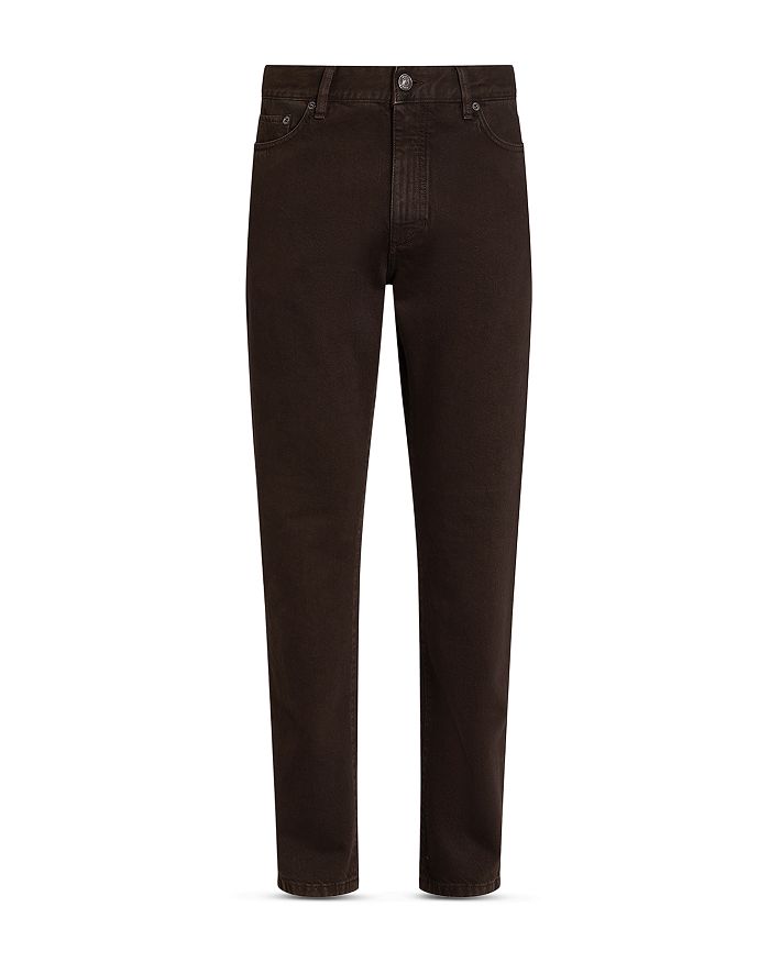 Роккиа Слим Фит джинсы состаренной стирки ZEGNA, коричневый
Роккиа Слим Фит джинсы состаренной стирки ZEGNA, коричневый