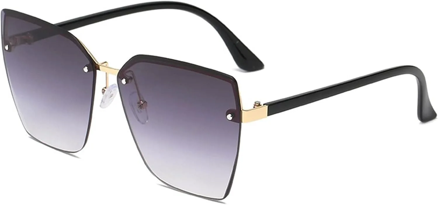 Солнцезащитные очки без оправы большого размера 2026 года для мужчин и женщин, для отдыха, вечеринок, пляжа и вождения (цвет: D, размер: средний) MTZJH, B
Солнцезащитные очки без оправы большого размера 2026 года для мужчин и женщин, для отдыха, вечеринок, пляжа и вождения (цвет: D, размер: средний) MTZJH, B