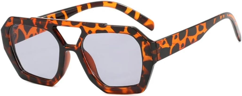 Солнцезащитные очки с защитой UV400 | Двойные перемычки, леопардовый коричневый градиент | для женщин и мужчин, для занятий спортом на открытом воздухе и вождения DSVIGF, Leopard Gray
Солнцезащитные очки с защитой UV400 | Двойные перемычки, леопардовый коричневый градиент | для женщин и мужчин, для занятий спортом на открытом воздухе и вождения DSVIGF, Leopard Gray