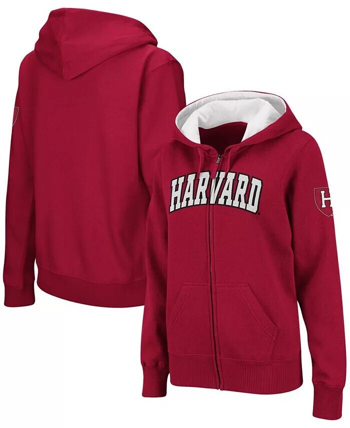 Женская толстовка с капюшоном на молнии с надписью «Harvard Crimson» и надписью «Arched Name» Colosseum
Женская толстовка с капюшоном на молнии с надписью «Harvard Crimson» и надписью «Arched Name» Colosseum