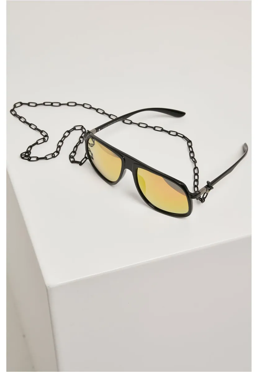 Солнцезащитные очки URBAN CLASSICS " Urban Classics Unisex 107 Chain Sunglasses Retro", желтый
Солнцезащитные очки URBAN CLASSICS " Urban Classics Unisex 107 Chain Sunglasses Retro", желтый
