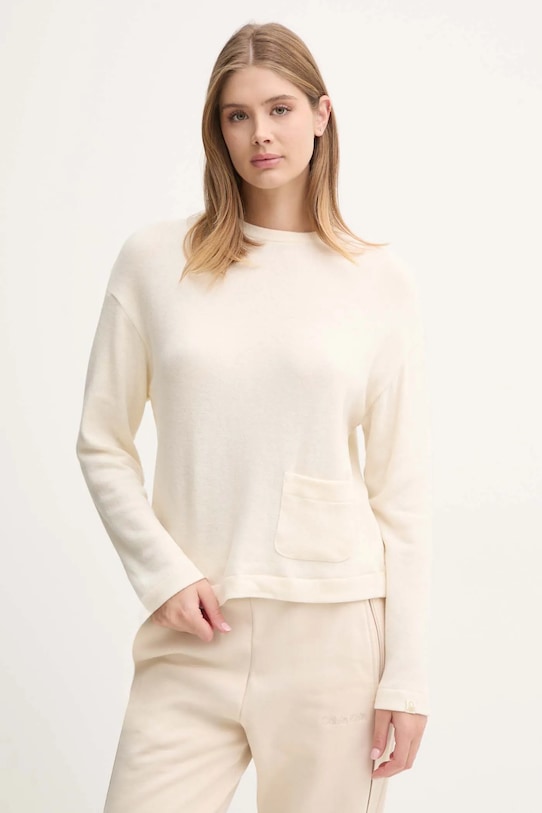 Длинный рукав пижамный United Colors Of Benetton, бежевый
Длинный рукав пижамный United Colors Of Benetton, бежевый