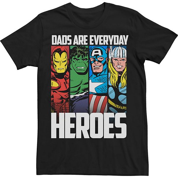 Футболка Big & Tall Marvel Avengers Father's Day Everyday Heroes Licensed Character
Футболка Big & Tall Marvel Avengers Father's Day Everyday Heroes Licensed Character