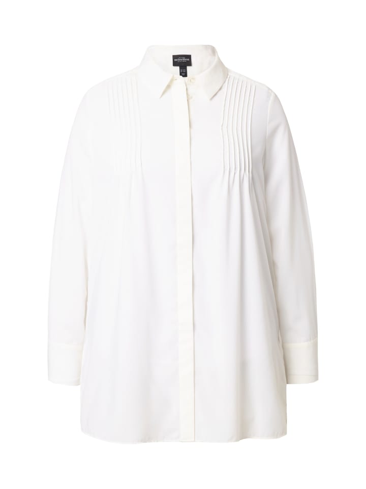 Блузка белоснежного цвета Ulla Popken
Блузка белоснежного цвета Ulla Popken