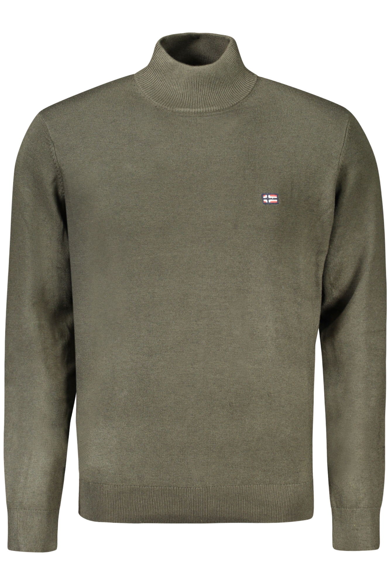 Свитер мужской Norway 1963 с высоким воротом и логотипом, зеленый
Свитер мужской Norway 1963 с высоким воротом и логотипом, зеленый