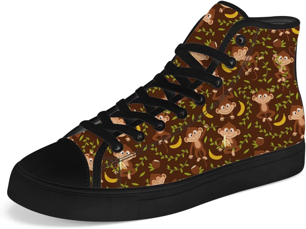 Кеды на высокой подошве Chebing Monkey для мужчин и женщин, с шнуровкой, повседневная обувь, подарок для парня или девушки, 611 Brown
Кеды на высокой подошве Chebing Monkey для мужчин и женщин, с шнуровкой, повседневная обувь, подарок для парня или девушки, 611 Brown