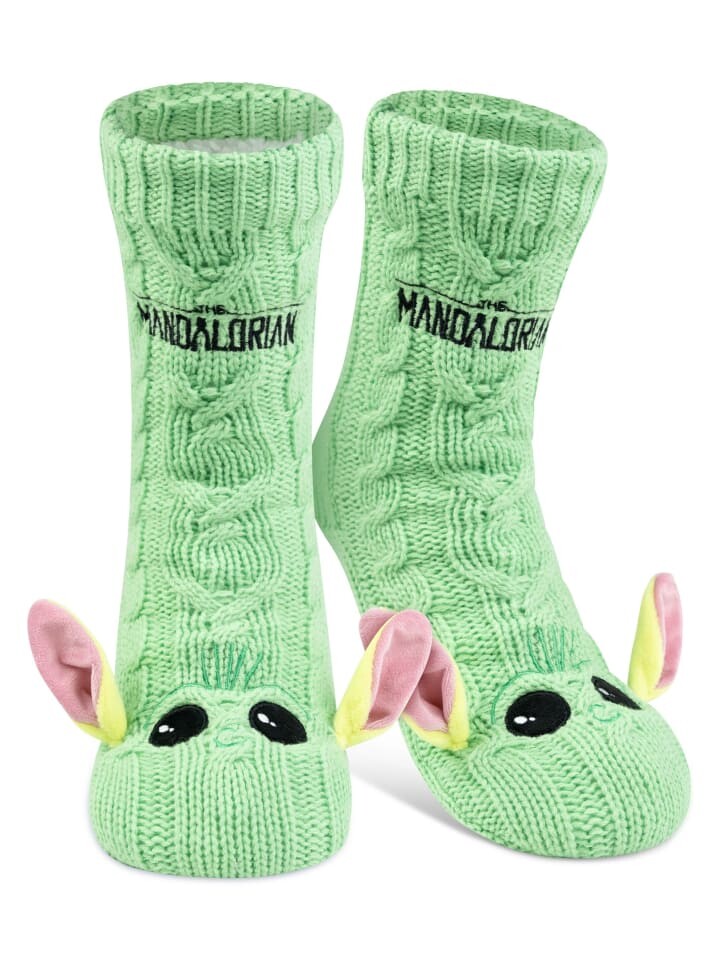 Носки United Labels Star Wars The Mandalorian Baby Yoda Grogu Hüttensocken Kuschelsocken, зеленый
Носки United Labels Star Wars The Mandalorian Baby Yoda Grogu Hüttensocken Kuschelsocken, зеленый