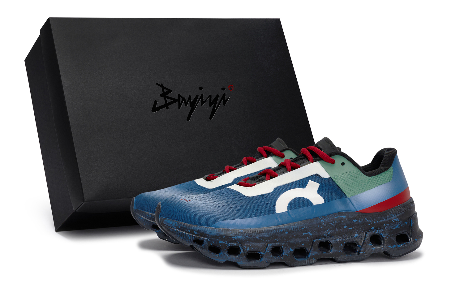 On Cloudmster Антискользящие износостойкие низкие кроссовки для бега мужские черный синий
On Cloudmster Антискользящие износостойкие низкие кроссовки для бега мужские черный синий