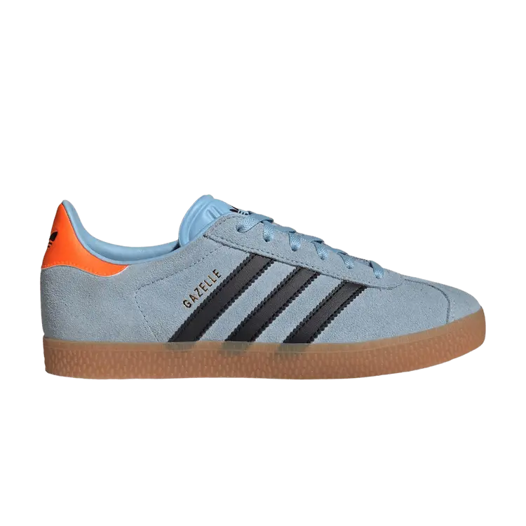 Кроссовки adidas Gazelle J Clear Sky Black Solar Orange, синий
Кроссовки adidas Gazelle J Clear Sky Black Solar Orange, синий