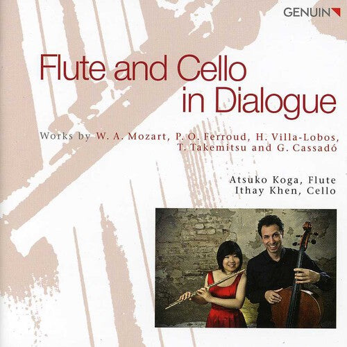 CD диск Mozat / Ferroud / Villa-Lobos / Takemitsu / Khen: Flute & Cello in Dialogue
CD диск Mozat / Ferroud / Villa-Lobos / Takemitsu / Khen: Flute & Cello in Dialogue