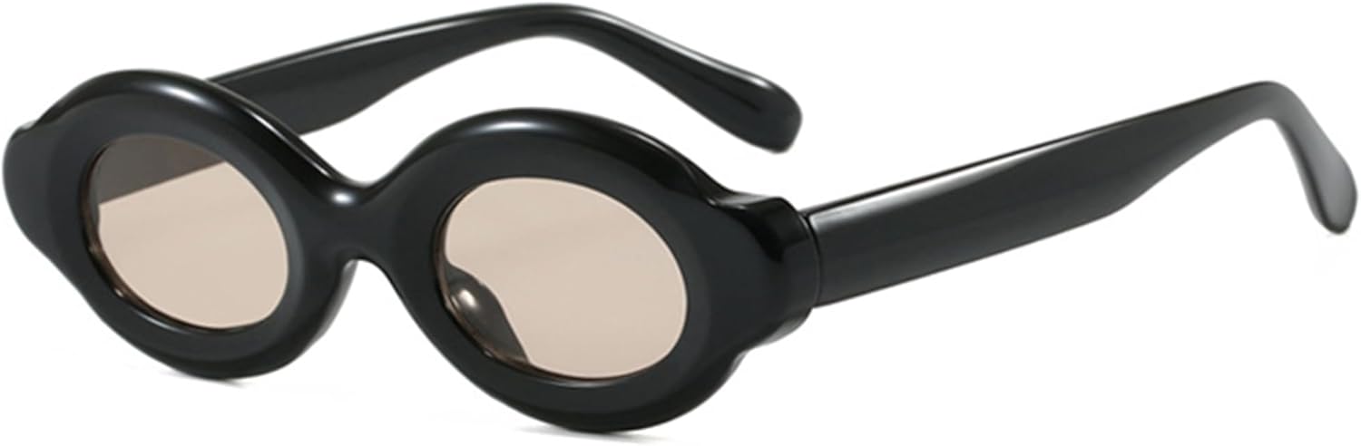 bullabulling Яркие, милые, квадратные, надувные солнцезащитные очки для женщин и мужчин. Модные, забавные, необычные очки овальной формы с защитой от УФ-излучения UV400, Black Tea
bullabulling Яркие, милые, квадратные, надувные солнцезащитные очки для женщин и мужчин. Модные, забавные, необычные очки овальной формы с защитой от УФ-излучения UV400, Black Tea