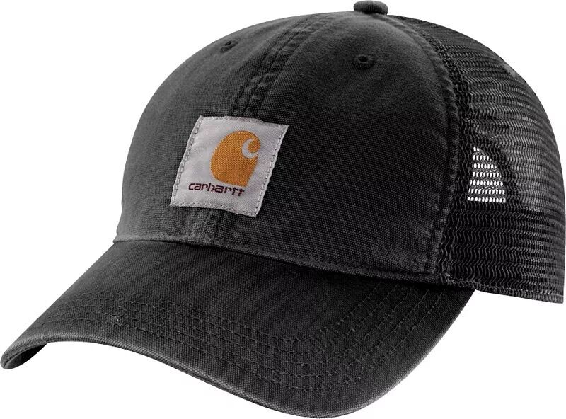 Мужская кепка Carhartt Buffalo с сеткой на спине, черный 
Мужская кепка Carhartt Buffalo с сеткой на спине, черный