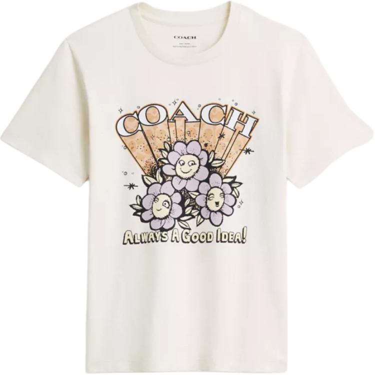 Футболка Regular SS25 женская COACH, белый
Футболка Regular SS25 женская COACH, белый