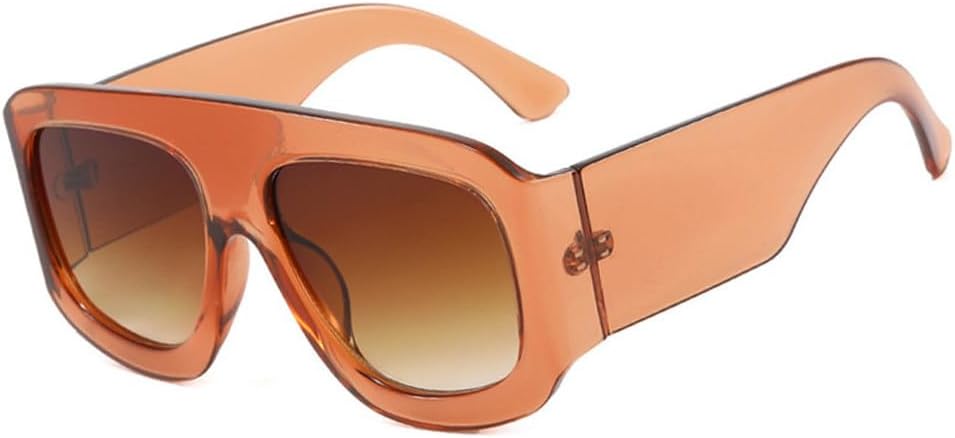 Большие солнцезащитные очки для женщин, яркие солнцезащитные очки для женщин, модные панк-очки, очки с защитой от УФ-излучения UV400 для мужчин TKKTLLT, Clearbrown-brown
Большие солнцезащитные очки для женщин, яркие солнцезащитные очки для женщин, модные панк-очки, очки с защитой от УФ-излучения UV400 для мужчин TKKTLLT, Clearbrown-brown