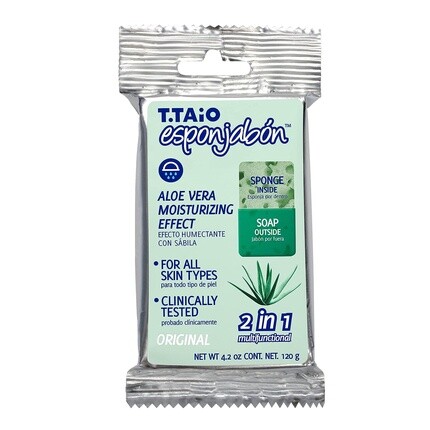 Esponjabon Aloe Vera Увлажняющий эффект Многофункциональный T.Taio
Esponjabon Aloe Vera Увлажняющий эффект Многофункциональный T.Taio
