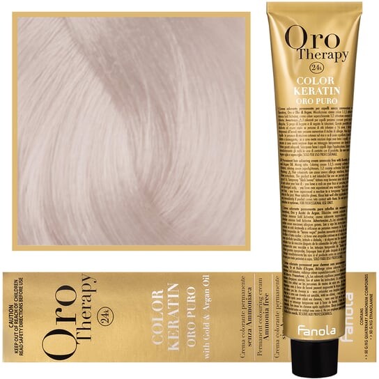 Краска для волос, 100 мл Fanola, Oro Therapy, Color Keratin Oro Puro, 11.7
Краска для волос, 100 мл Fanola, Oro Therapy, Color Keratin Oro Puro, 11.7