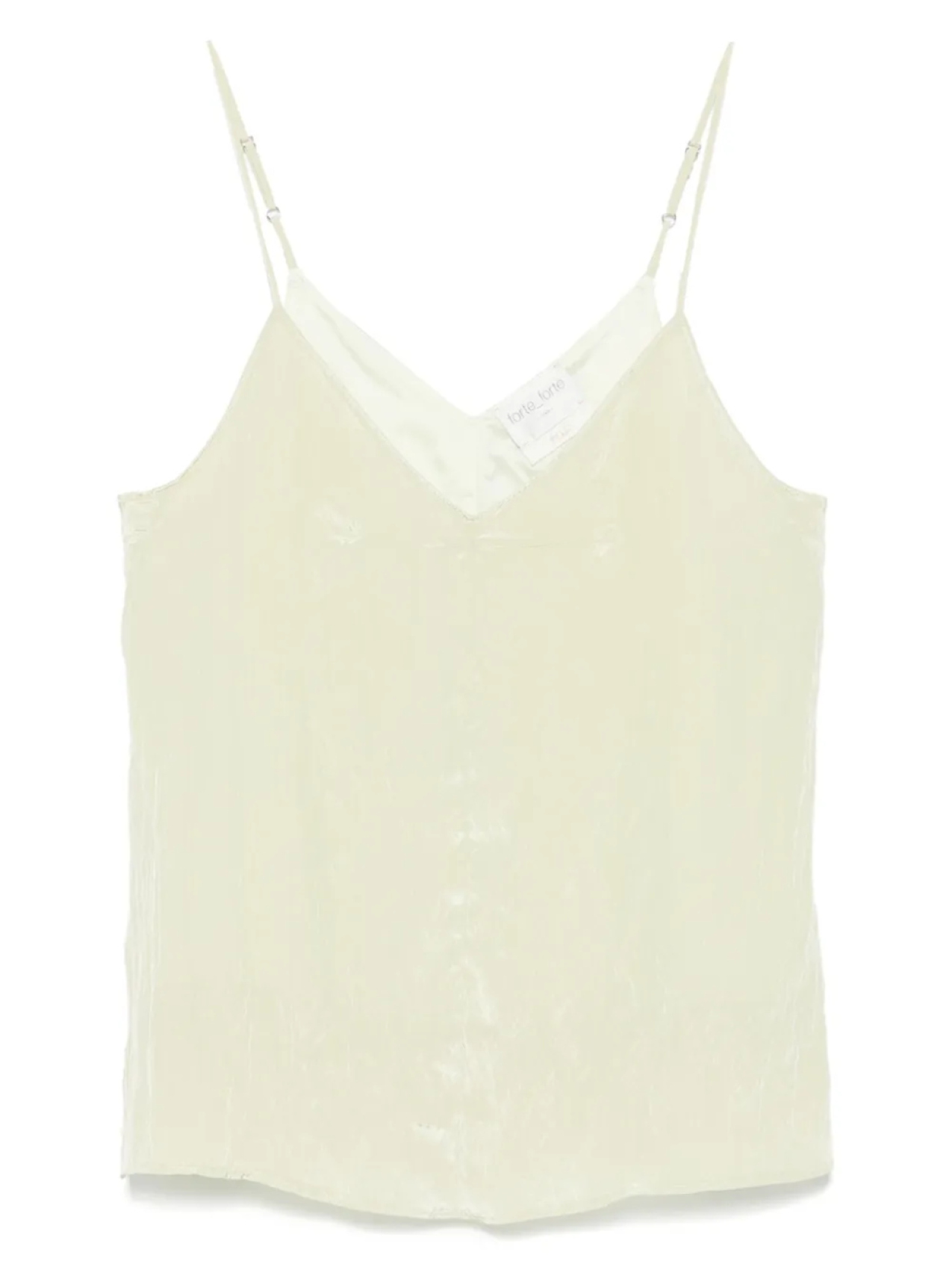 Топ с жатым эффектом Forte Forte, зеленый
Топ с жатым эффектом Forte Forte, зеленый