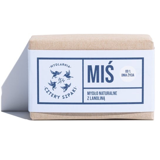 Нежное мыло с ланолином Мишка Тедди, 110 г Mydlarnia Trzy Szpaki, Mydlarnia Cztery Szpaki
Нежное мыло с ланолином Мишка Тедди, 110 г Mydlarnia Trzy Szpaki, Mydlarnia Cztery Szpaki